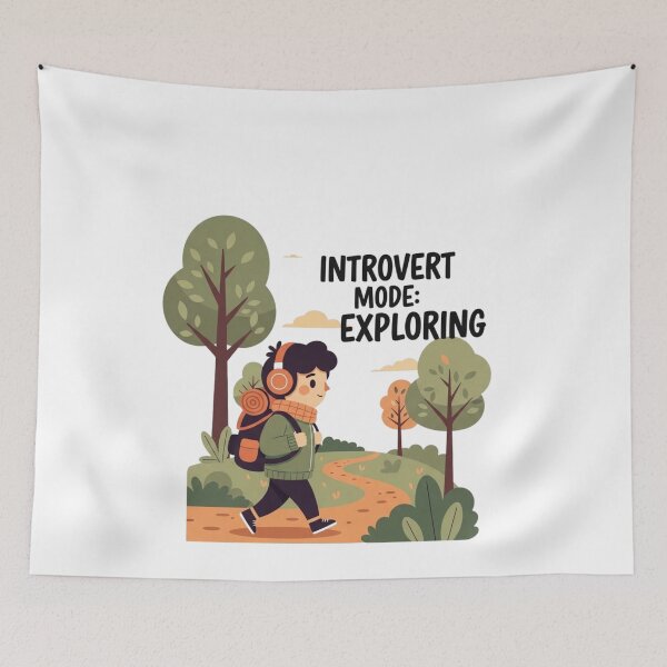 Item preview, Introvert mode: Exploring designed and sold by Low Social Battery Club.