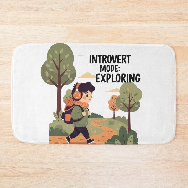 Item preview, Introvert mode: Exploring designed and sold by Low Social Battery Club.