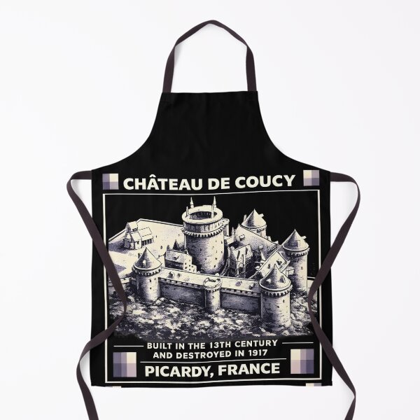 Item preview, Château De Coucy France - Blown Up 1917 | Duotone Risograph Print designed and sold by WAUZ.