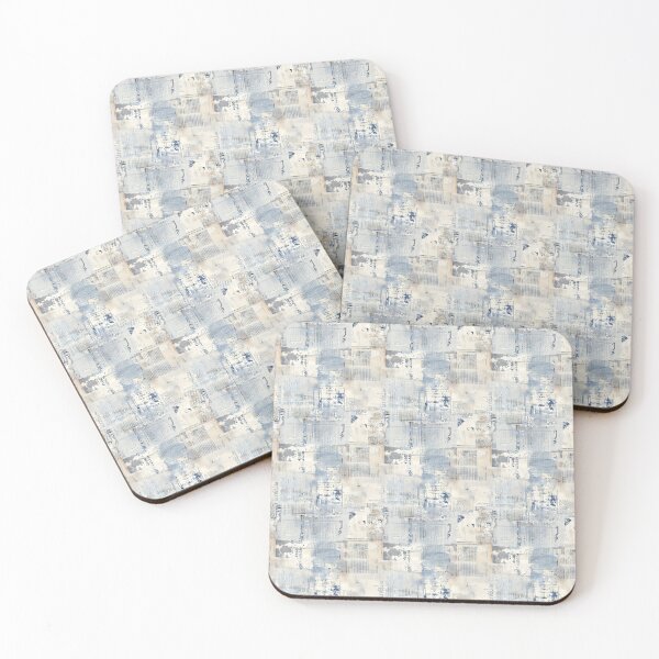 Item preview, Distressed Grunge Blue Pattern designed and sold by LouieVanille.