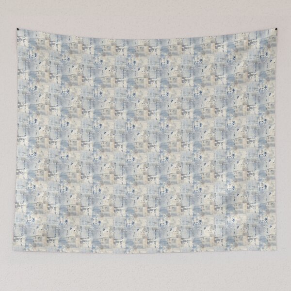 Item preview, Distressed Grunge Blue Pattern designed and sold by LouieVanille.