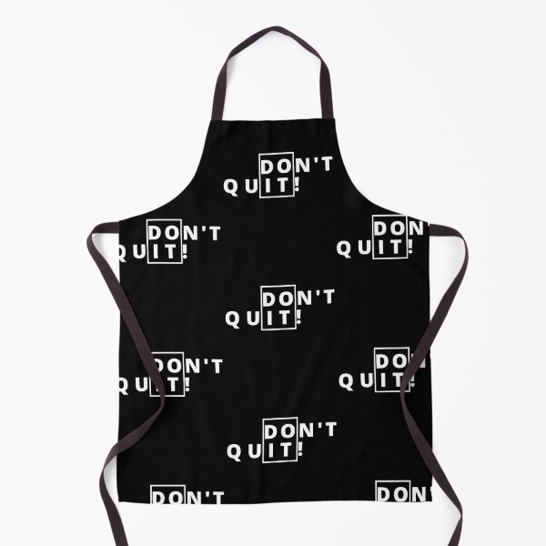 Item preview, Don't Quit Motivational Typography Design designed and sold by FloraMyst.