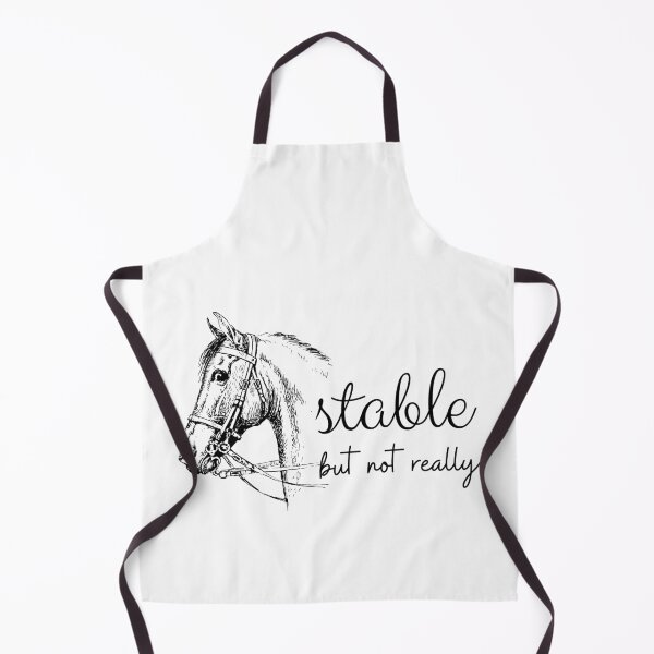 Item preview, Stable But Not Really Funny Horse Girl Barn Life designed and sold by faridman.