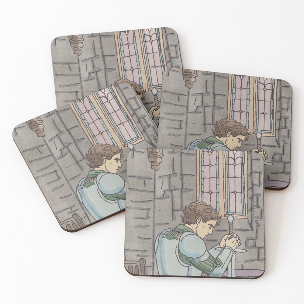 Item preview, Coasters (Set of 4) designed and sold by HappyRandomArt.