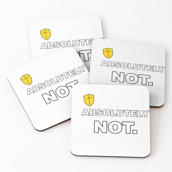Item preview, Absolutely Not Funny Sarcastic Meme Sticker designed and sold by eyyow.