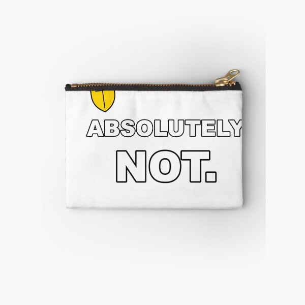 Item preview, Absolutely Not Funny Sarcastic Meme Sticker designed and sold by eyyow.
