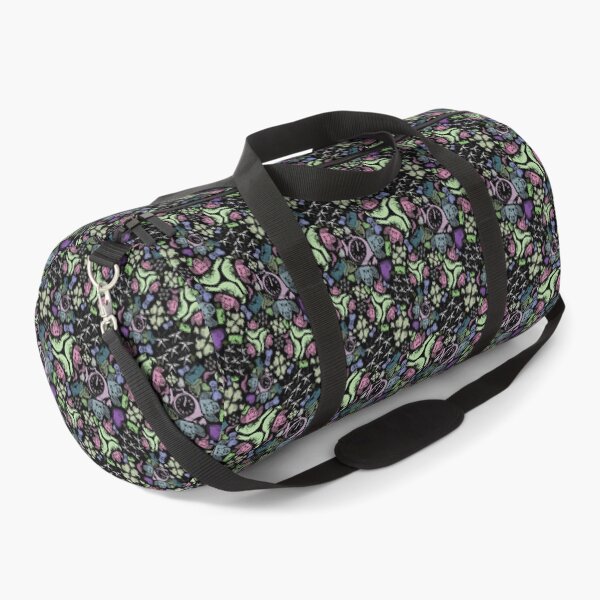 Item preview, Travel Snapshots Scatter 2 Brights on Black designed and sold by Digitalmyth's Designs.