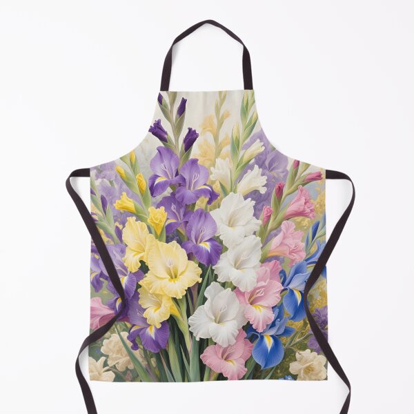 Item preview, Gladiolus Bouquet Watercolor | August Birth Flower Botanical Floral Art designed and sold by Debbie Schulte.