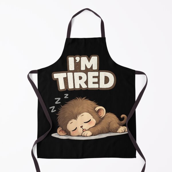 Item preview, Cute I'm Tired Sleeping Monkey Funny Meme designed and sold by PlynGraphics.