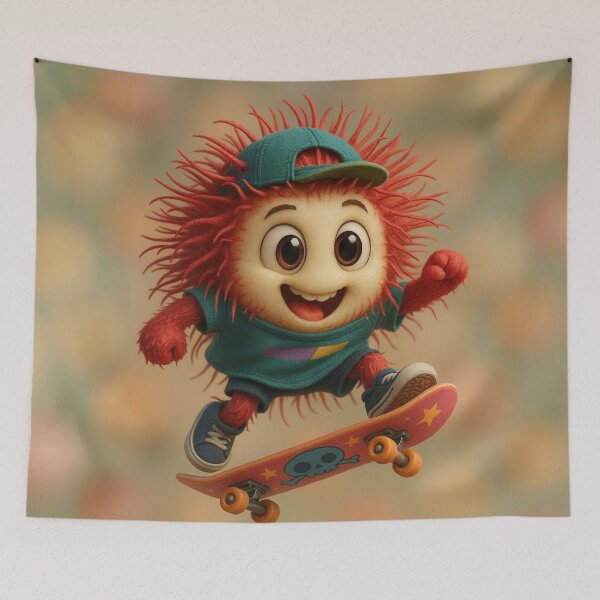 Item preview, Skater Rambutan designed and sold by Sillytoe.
