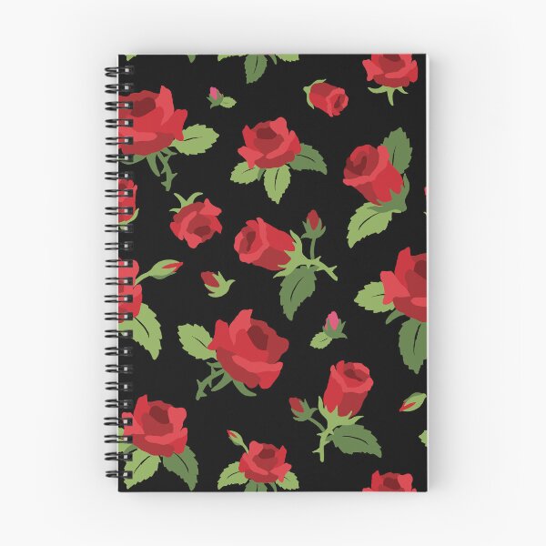 Item preview, Roses on a black background designed and sold by Myriam Plante.