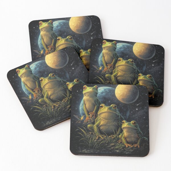 Item preview, vintage Space Frogs Retro Y2K Galaxy  designed and sold by will freed18.