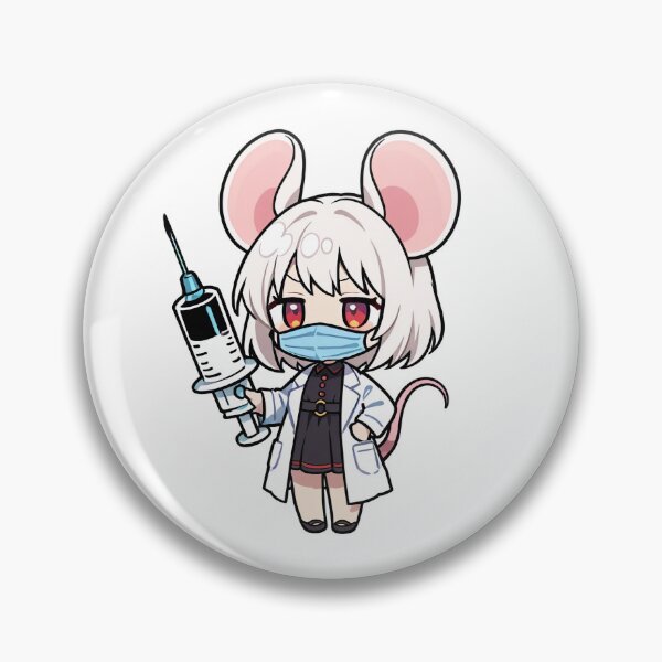 Item preview, Vaccination Lab Rat Chibi Sticker designed and sold by jellybeez3325.