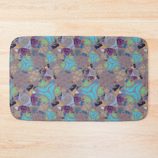 Item preview, Travel Snapshots Scatter 2 on Tan designed and sold by Digitalmyth's Designs.