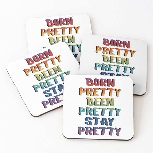 Item preview, Hudson Williams QUOTE I was Born PRETTY designed and sold by baranskini.