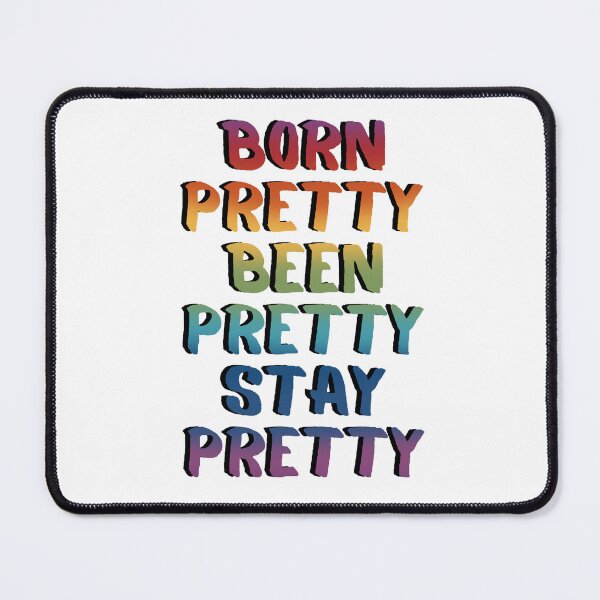 Item preview, Hudson Williams QUOTE I was Born PRETTY designed and sold by baranskini.