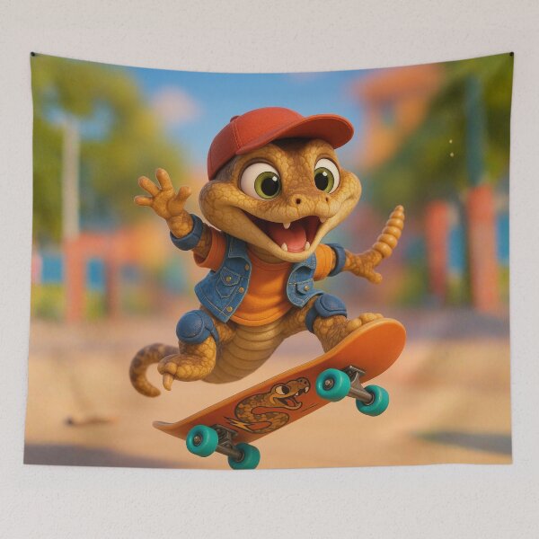 Item preview, Skater Rattlesnake designed and sold by Sillytoe.