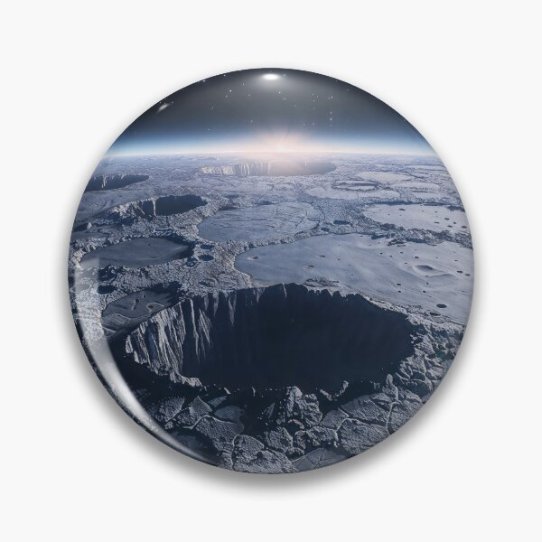 Item preview, Cratered Planet Surface Cosmic Art designed and sold by QuantumDrift.