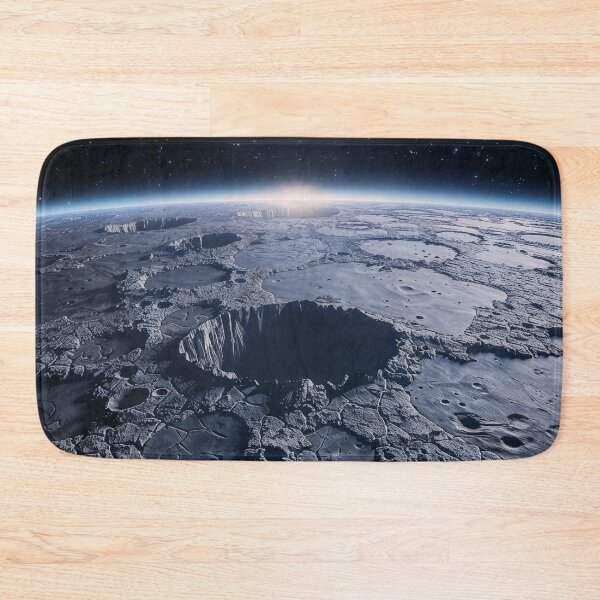 Item preview, Cratered Planet Surface Cosmic Art designed and sold by QuantumDrift.