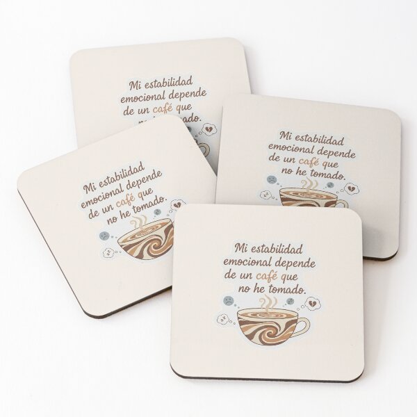 Item preview, My emotional stability depends on a cup of coffee designed and sold by EsenciaZen.