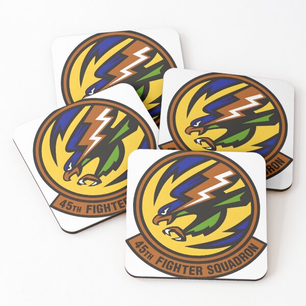 Item preview, 45th Fighter Squadron Military Emblem Illustration designed and sold by CharlieDesings.