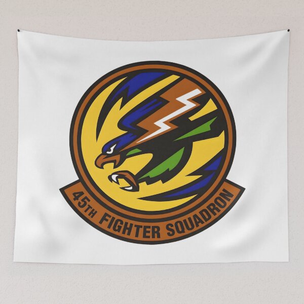 Item preview, 45th Fighter Squadron Military Emblem Illustration designed and sold by CharlieDesings.