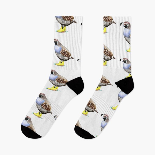 Item preview, Quail in Rain Boots designed and sold by JimsBirds.