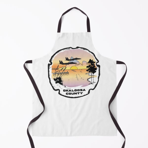 Item preview, Okaloosa County Sunset Logo designed and sold by RLMcKeown.