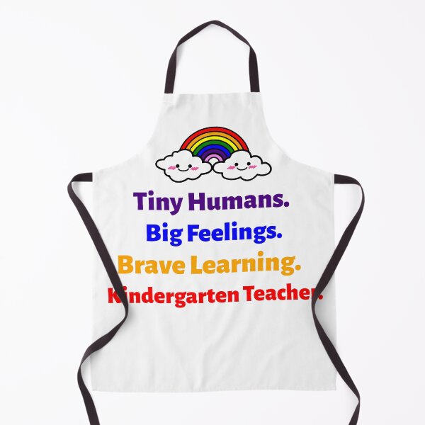 Item preview, Tiny Human Big Feelings Brave Learning Kindergarten Teacher designed and sold by DesignbyAACreations .