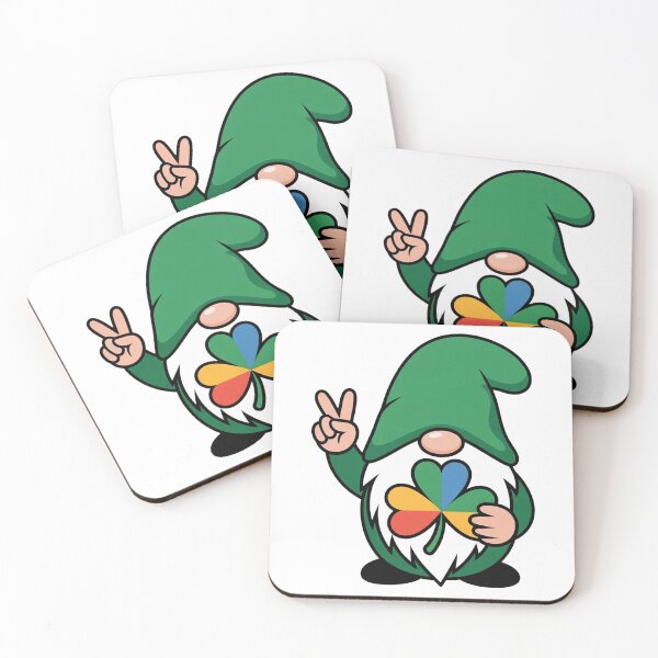 Item preview, Lucky Gnome Shamrock Tie Dye St Patrick’s Day  designed and sold by QuiteOrbit.