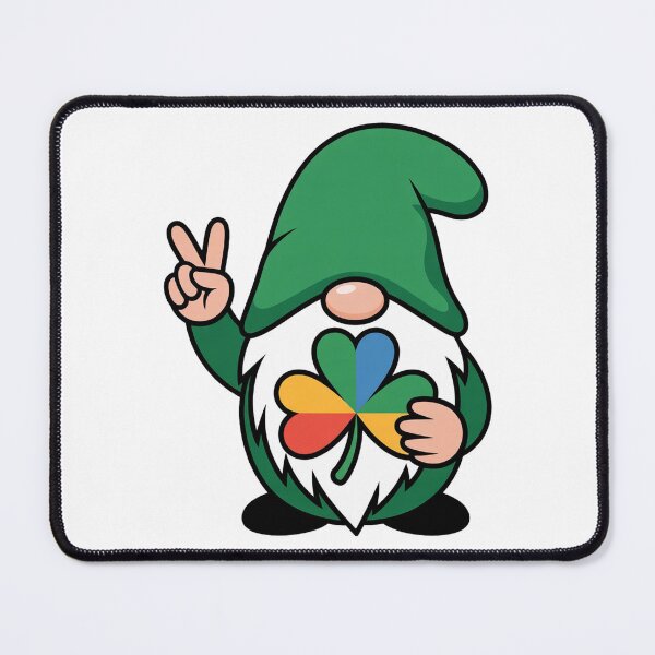Item preview, Lucky Gnome Shamrock Tie Dye St Patrick’s Day  designed and sold by QuiteOrbit.