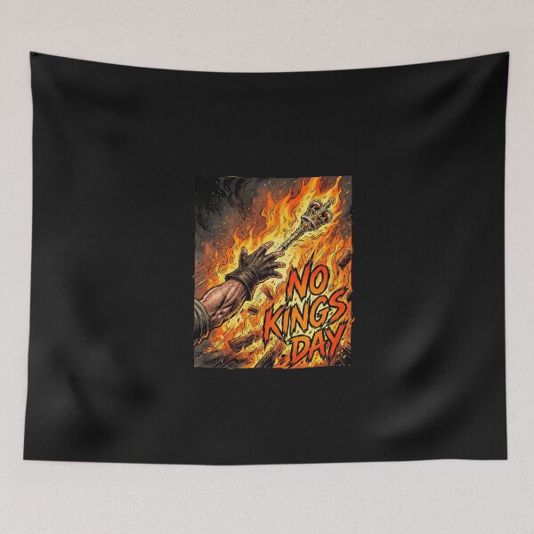 Item preview, No Kings Day Comic Book Style designed and sold by irifine.