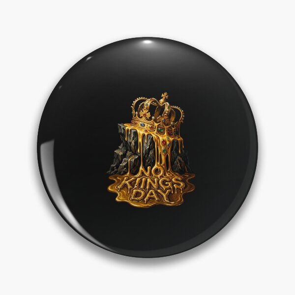 Item preview, No Kings Day Melted Crown designed and sold by irifine.