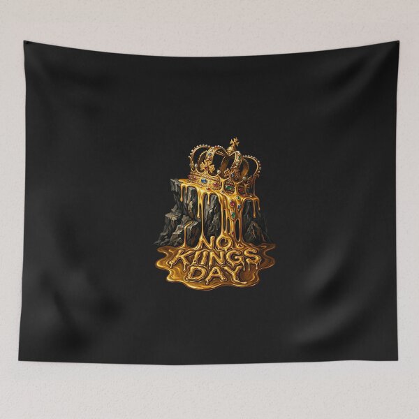 Item preview, No Kings Day Melted Crown designed and sold by irifine.