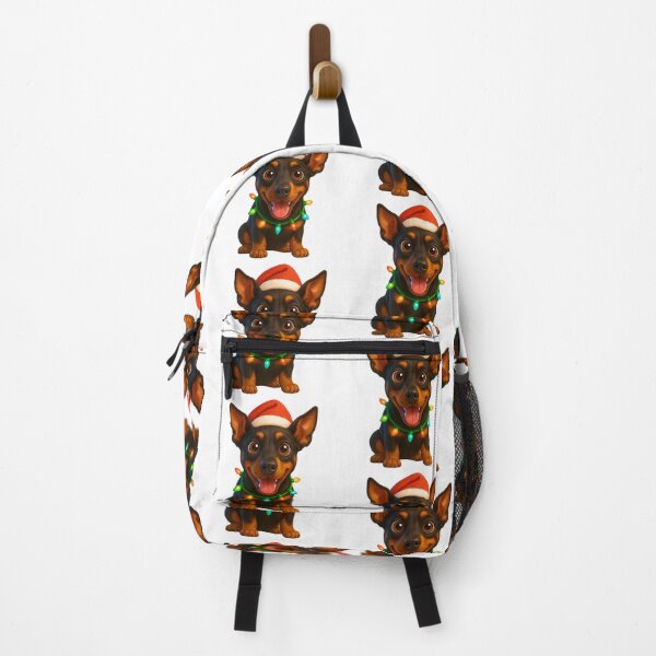 Item preview, Christmas German Pinscher designed and sold by Sillytoe.