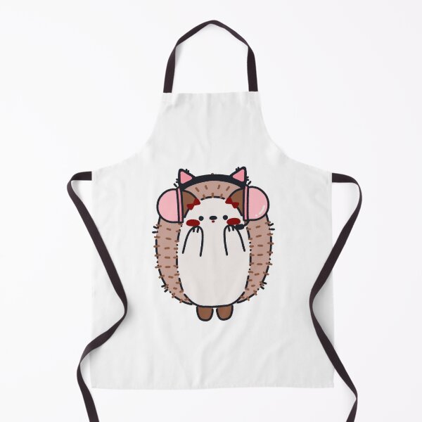 Item preview, Cute Hedgehog with Headphones Sticker | Raya Character designed and sold by AhliaStudio.