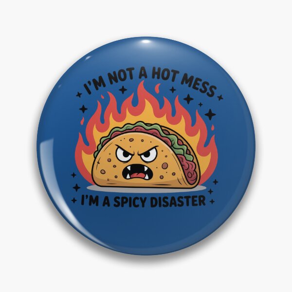 Item preview, I'm Not a Hot Mess designed and sold by Moveforcline.