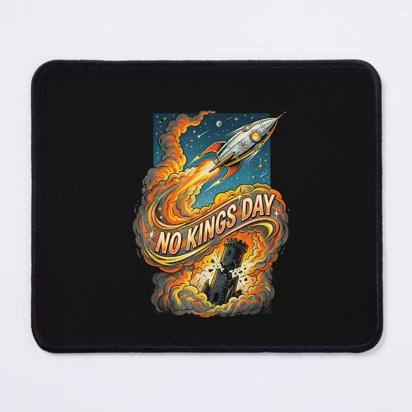 Item preview, No Kings Day Rocket Space Ship designed and sold by irifine.