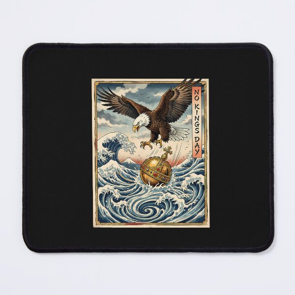 Item preview, No Kings Day Japanese Poster Ukiyo-E designed and sold by irifine.