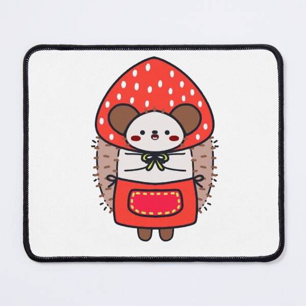 Item preview, Cute Strawberry Hedgehog Sticker | Raya Character designed and sold by AhliaStudio.