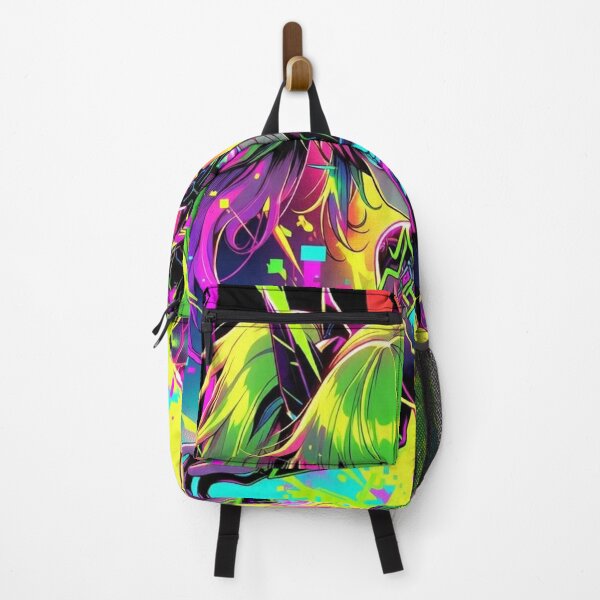 Item preview, Cyber Drive: Neon Smile & Rainbow Glitch designed and sold by RadaQueen.