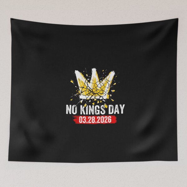 Item preview, No Kings March 28 2026 No Kings Day Vintage Funny Men Women designed and sold by irifine.