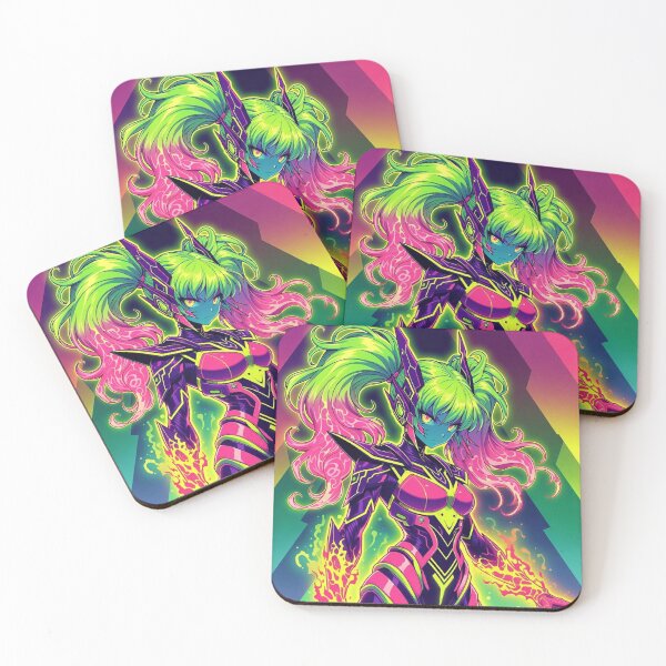 Item preview, Cyber Valkyrie: Neon Armor designed and sold by RadaQueen.