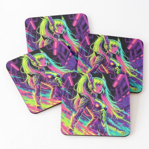 Item preview, Cyber Sonar: Neon Techno Maiden designed and sold by RadaQueen.