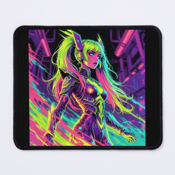 Item preview, Cyber Sonar: Neon Techno Maiden designed and sold by RadaQueen.