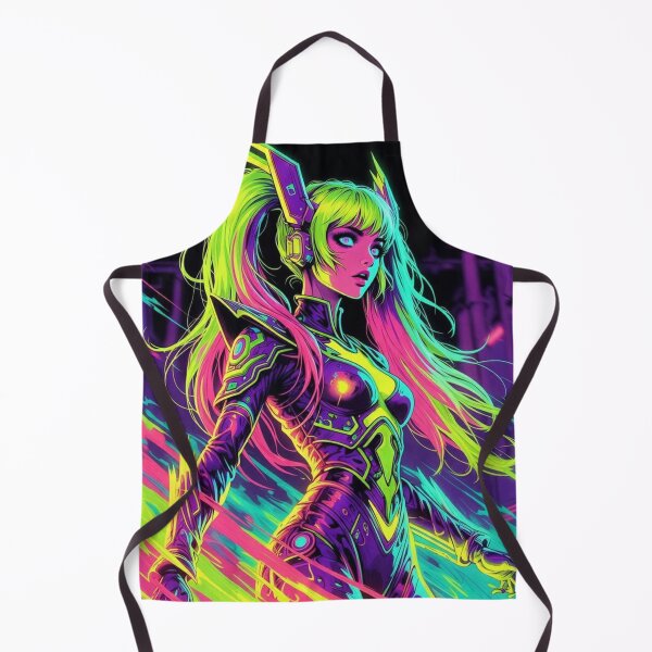 Item preview, Cyber Sonar: Neon Techno Maiden designed and sold by RadaQueen.