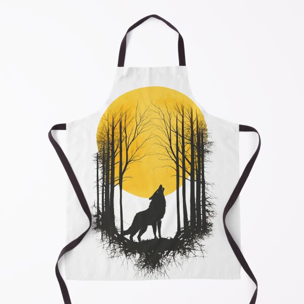 Item preview, Howl Beneath the Golden Moon designed and sold by atlasouchen.