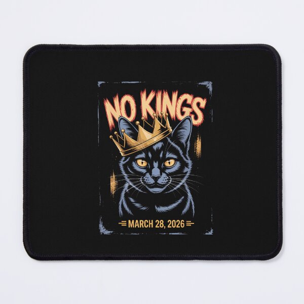 Item preview, No Kings Cat Mom Dad Protest March 28 2026 Resist Kitty Cats designed and sold by irifine.