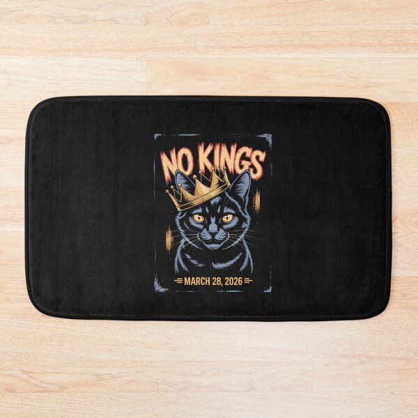 Item preview, No Kings Cat Mom Dad Protest March 28 2026 Resist Kitty Cats designed and sold by irifine.