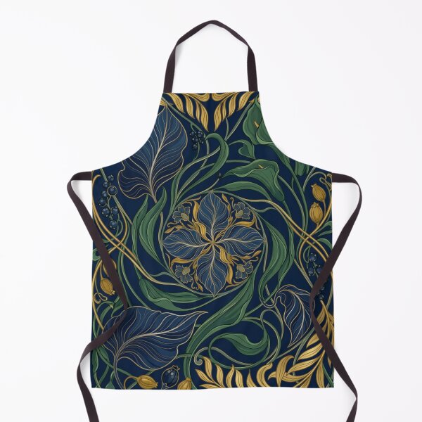Item preview, Branches, Leaves, and Calla Lilies in Spiral Movement designed and sold by Ciervo Primavera.